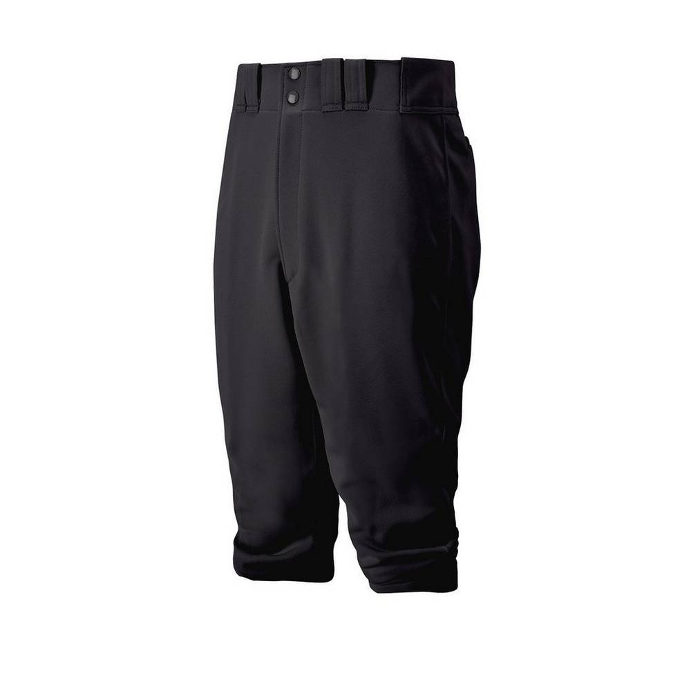 Pantalones Mizuno Beisbol Premier Short Para Hombre Negros 3197024-XP